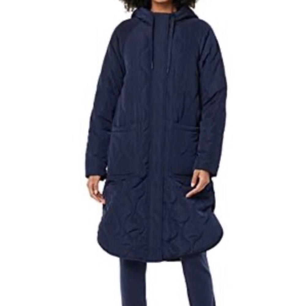 Blue heavy coat